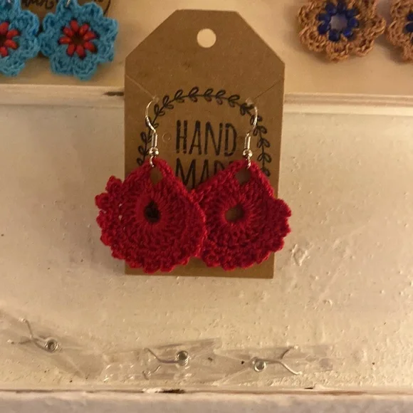 Hand made ear rings - Picture 3 of 7